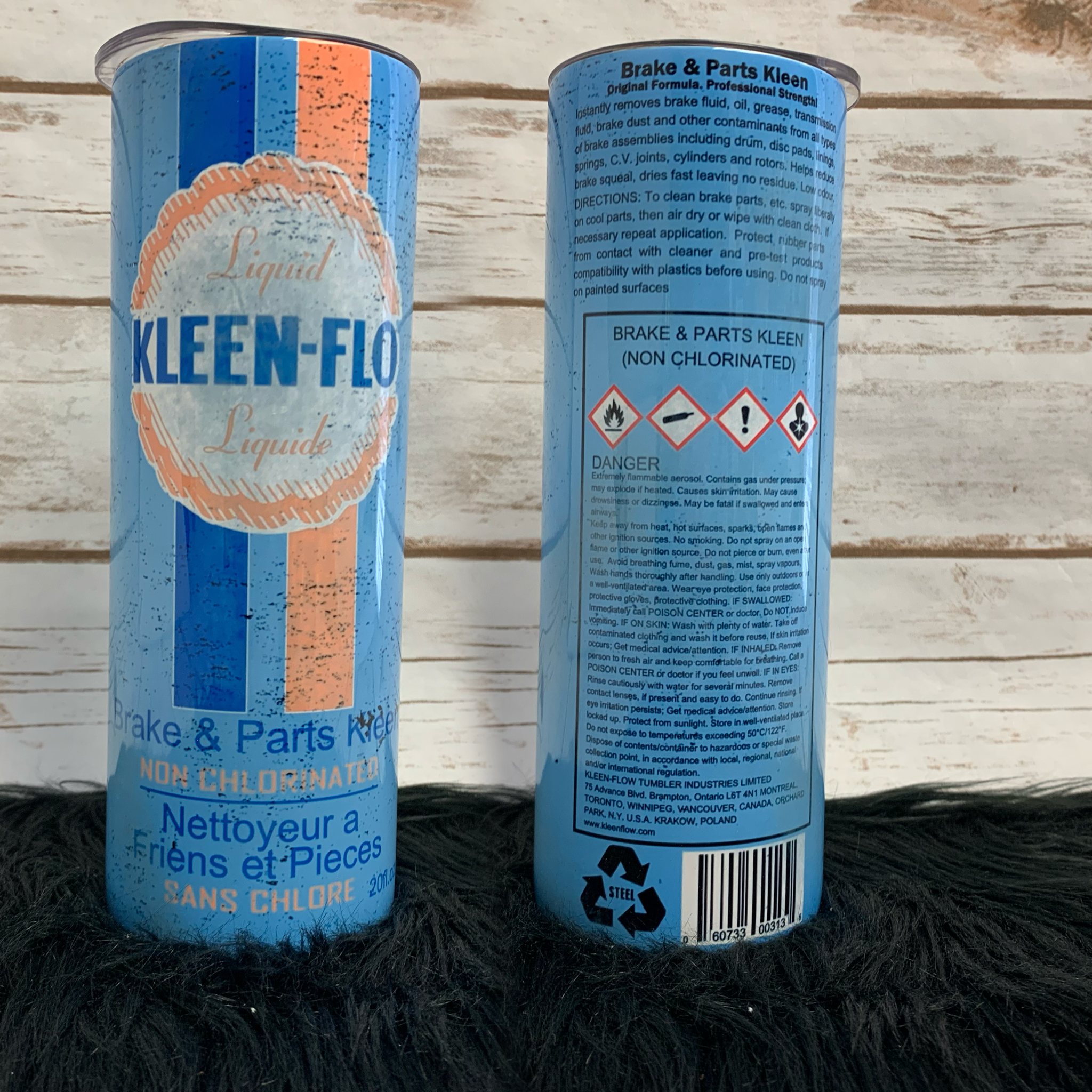 20oz Insulated Tumbler - Kleen-flo Can