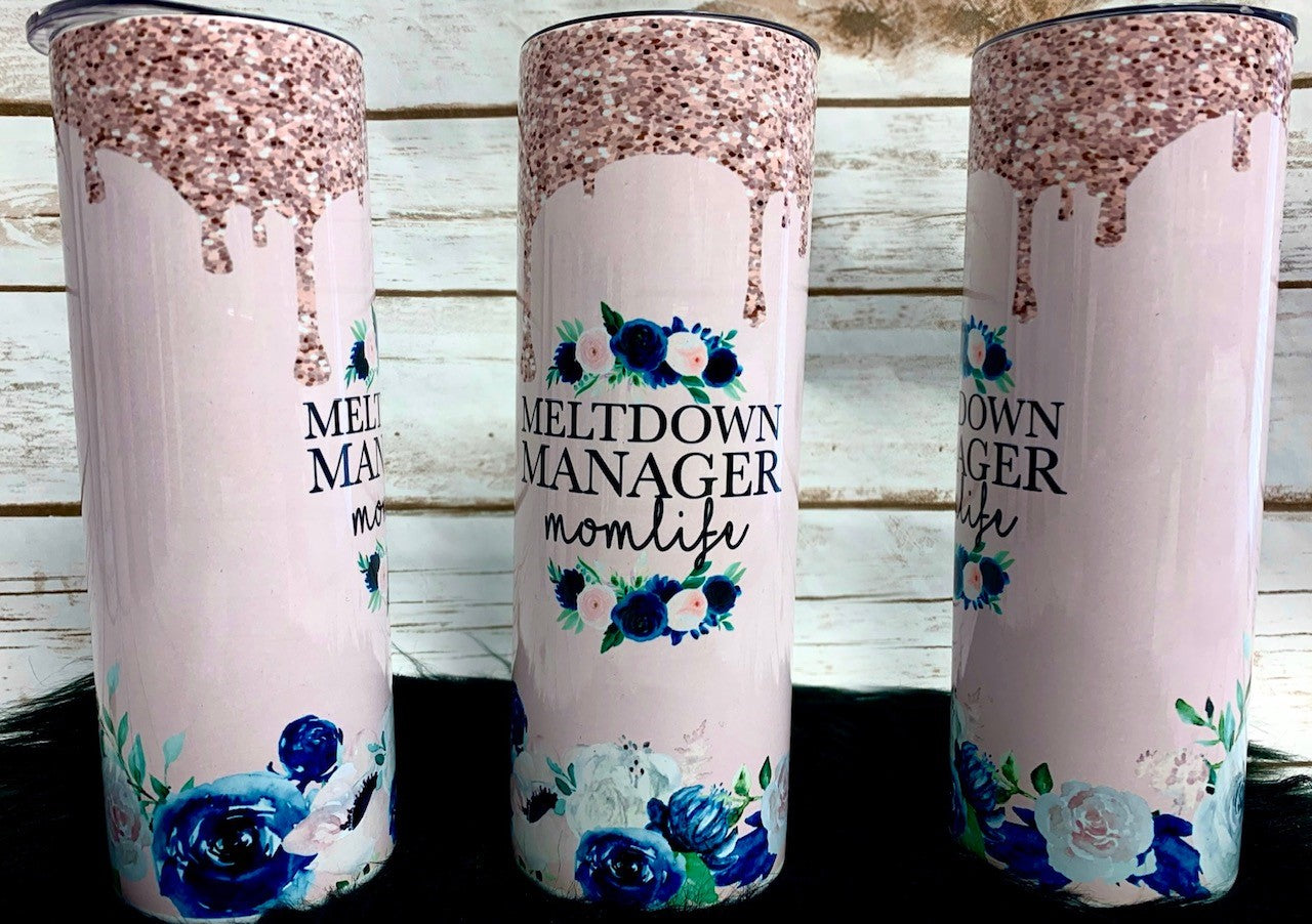 20oz Insulated Tumbler - Meltdown Manager